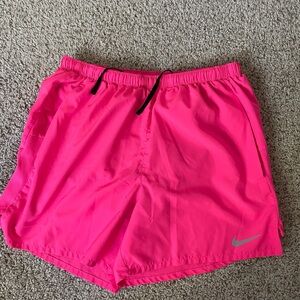 Men’s Nike Hot Pink dri-fit running shorts